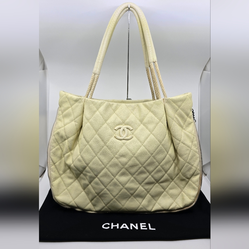 Chanel Large Expanded Shopping Tote